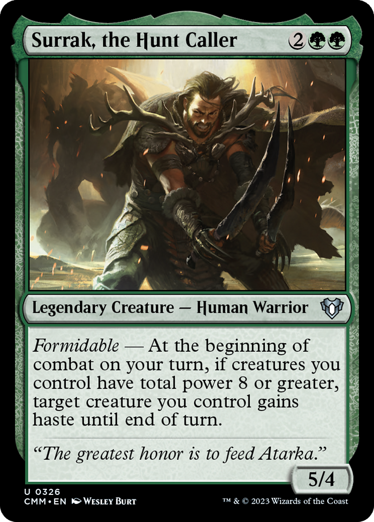 Surrak, the Hunt Caller [Commander Masters]