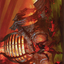 Urabrask's Forge // Urabrask's Forge (AONE-037) - Phyrexia: All Will Be One Art Series (Borderless)