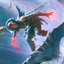 Umara Mystic // Umara Mystic (AZNR-080) - Zendikar Rising Art Series (Borderless)