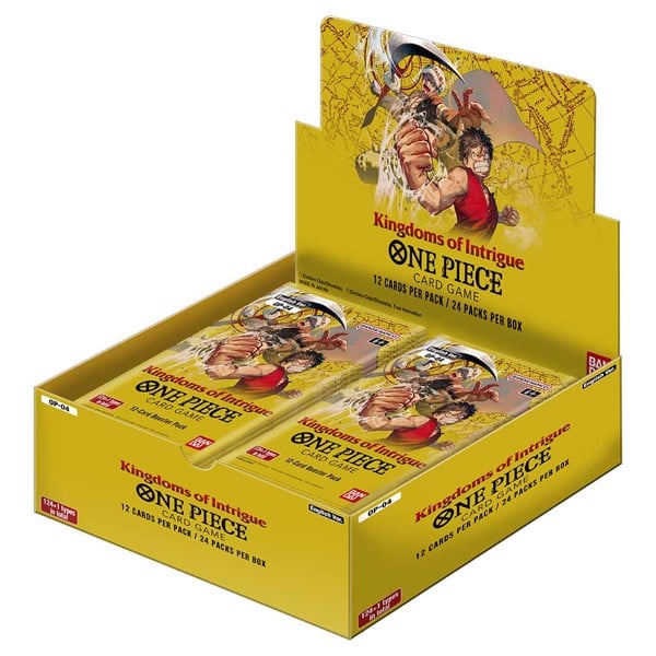 One Piece TCG - Kingdoms of Intrigue Booster Box (OP-04) *Sealed*