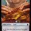 Alien Warrior // Food (0027) Double-Sided Token [Doctor Who Tokens]