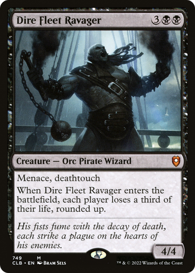 Dire Fleet Ravager [Commander Legends: Battle for Baldur's Gate]