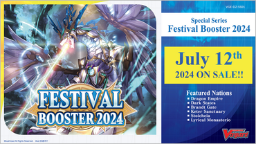 CardFight Vanguard TCG: [DZ-SS01] Festival Booster 2024 Booster Box *Sealed* (PRE-ORDER, SHIPS JUL 12TH)