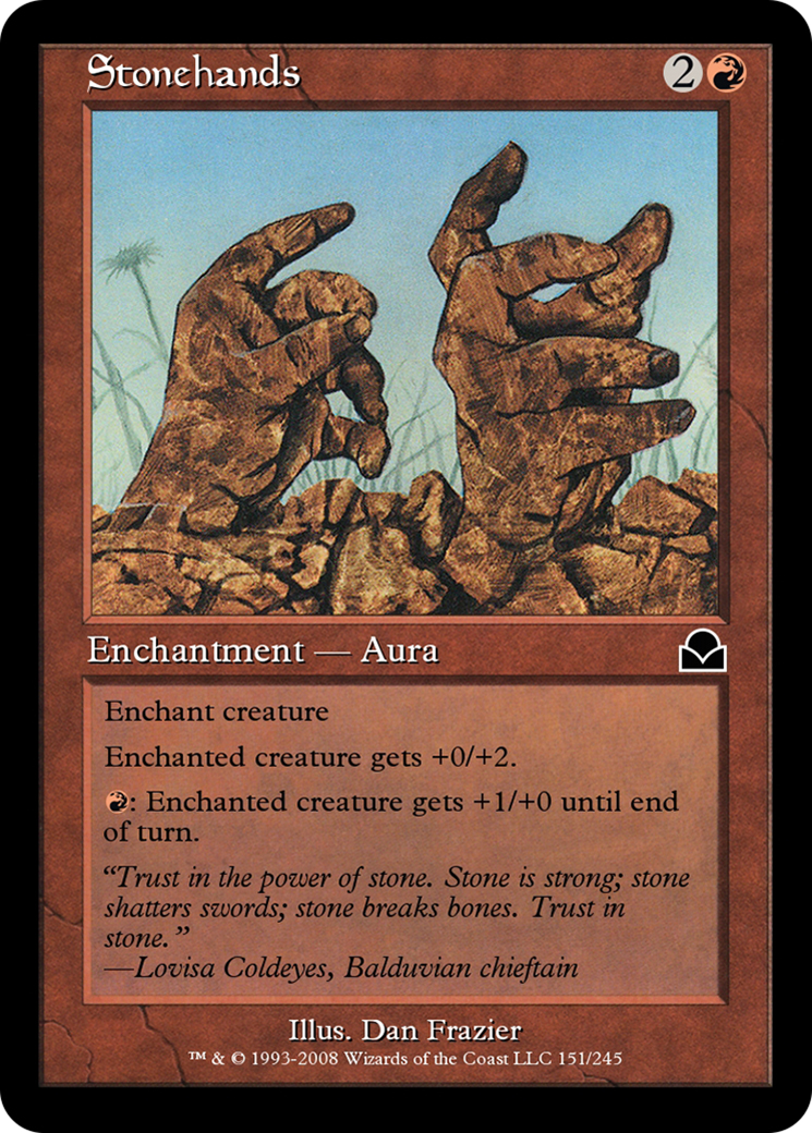 Stonehands (ME2-151) - Masters Edition II