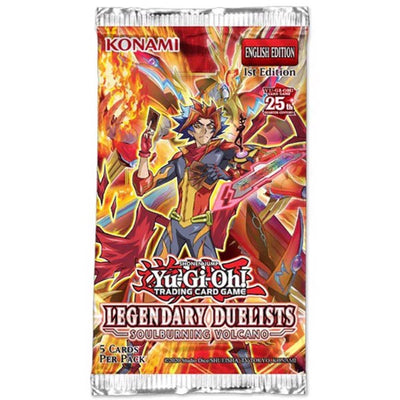 Yugioh! Booster Packs: Legendary Duelists: Soulburning Volcano *Sealed*