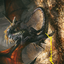 Cavern-Hoard Dragon // Cavern-Hoard Dragon (ALTR-061) - Tales of Middle-earth Art Series (Borderless) Foil