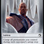 Human // Teferi, Who Slows the Sunset Emblem Double-Sided Token [Innistrad: Midnight Hunt Tokens]