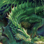 Lurking Green Dragon // Lurking Green Dragon (ACLB-001) - Battle for Baldur's Gate Art Series (Borderless)