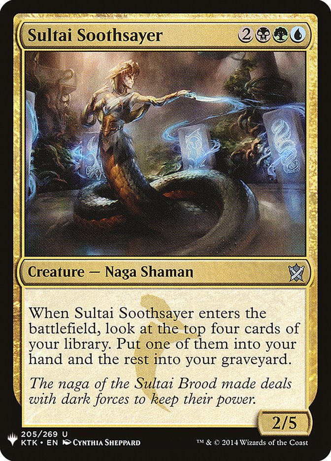 Sultai Soothsayer [Mystery Booster]