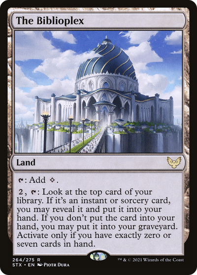 The Biblioplex [Strixhaven: School of Mages]