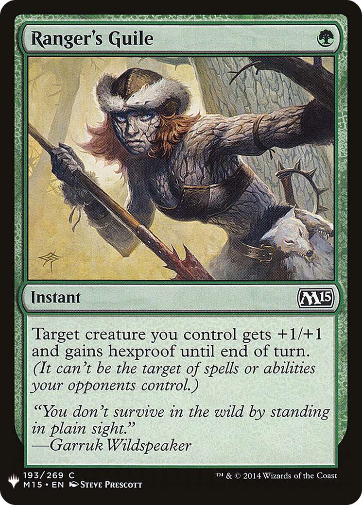 Ranger's Guile (LIST-193) - The List