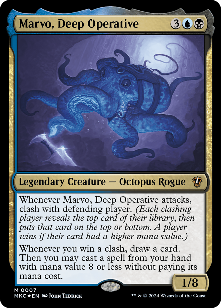 Marvo, Deep Operative [Murders at Karlov Manor Commander]