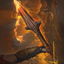 The Spear of Leonidas Art Card (Gold-Stamped Signature) (ASACR-004) - Assassin's Creed Art Series (Borderless)
