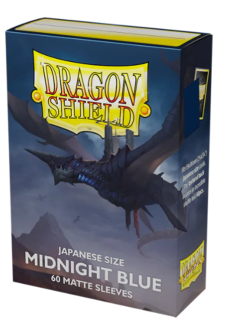 Dragonshield Sleeves - Matte Midnight Blue