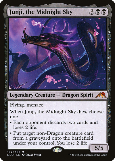Junji, the Midnight Sky [Kamigawa: Neon Dynasty]
