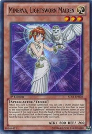 Minerva, Lightsworn Maiden [SDLI-EN002] Super Rare