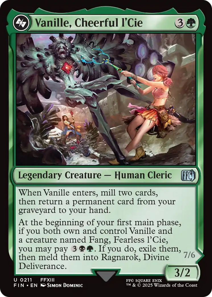 Vanille, Cheerful l'Cie [FINAL FANTASY] Foil Uncommon