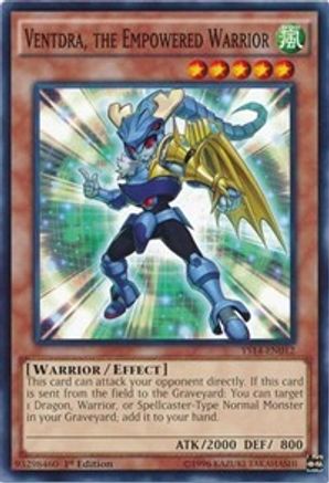 Ventdra, the Empowered Warrior [YS14-EN012] Common