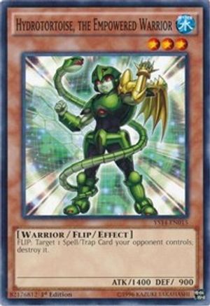 Hydrotortoise, the Empowered Warrior [YS14-EN015] Common