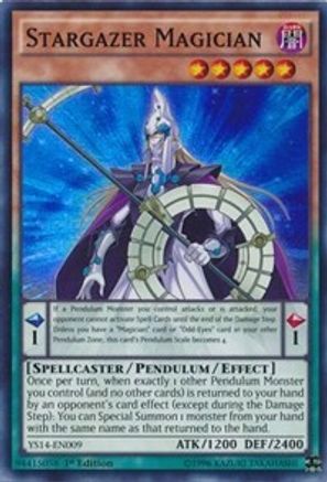 Stargazer Magician [YS14-EN009] Super Rare