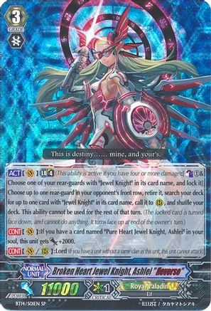 Broken Heart Jewel Knight, Ashlei "Reverse" (BT14/S01EN) [Brilliant Strike]