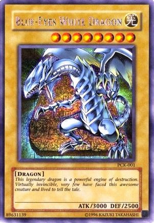 Blue-Eyes White Dragon (Power of Chaos: Kaiba the Revenge) [PCK-E001] Secret Rare