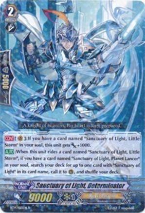 Sanctuary of Light, Determinator (BT14/021EN) [Brilliant Strike]