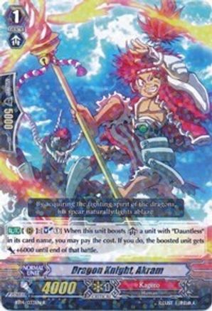 Dragon Knight, Akram (BT14/033EN) [Brilliant Strike]