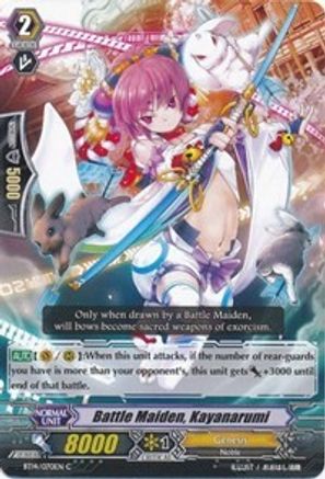 Battle Maiden, Kayanarumi (BT14/070EN) [Brilliant Strike]