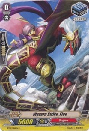 Wyvern Strike, Flee (BT14/086EN) [Brilliant Strike]