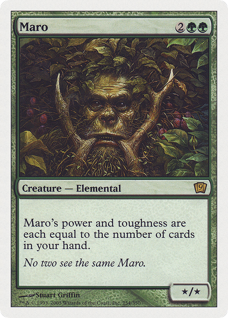 Maro (9ED-254) - 9th Edition Foil