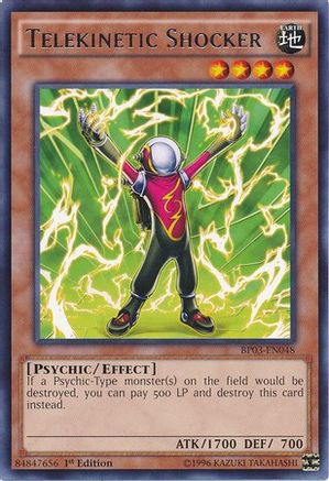 Telekinetic Shocker [BP03-EN048] Rare