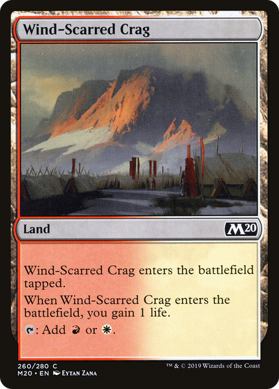 Wind-Scarred Crag [Core Set 2020]