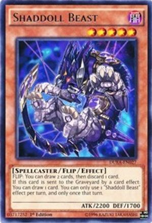 Shaddoll Beast [DUEA-EN027] Rare