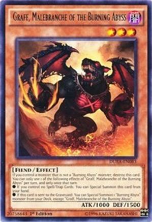 Graff, Malebranche of the Burning Abyss [DUEA-EN083] Rare