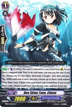 Duo Shiny Tone, Cikola (Black) (EB10/022EN-B) [Divas Duet]