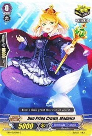 Duo Pride Crown, Madeira (Black) (EB10/029EN-B) [Divas Duet]