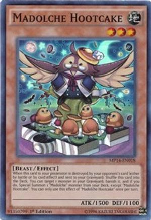 Madolche Hootcake [MP14-EN018] Super Rare
