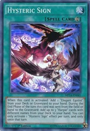 Hysteric Sign [MP14-EN041] Super Rare