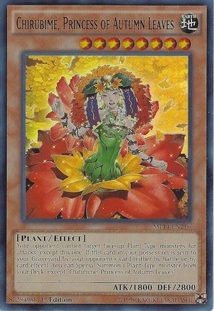 Chirubime, Princess of Autumn Leaves [MP14-EN216] Super Rare