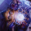 Storm-Kiln Artist // Storm-Kiln Artist (ASTX-013) - Strixhaven Art Series (Borderless) Foil