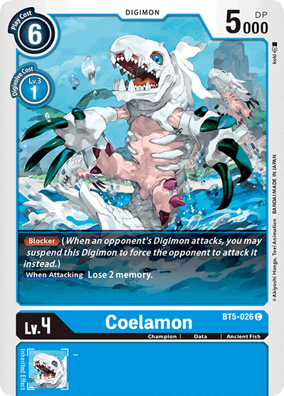 Coelamon [BT5-026] [Battle of Omni]