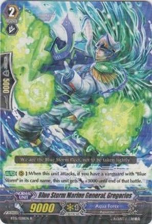 Blue Storm Marine General, Gregorious (BT15/038EN) [Infinite Rebirth]