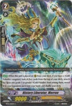 History Liberator, Merron (BT15/051EN) [Infinite Rebirth]