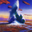 Flooded Strand // Flooded Strand (AZNR-029) - Zendikar Rising Art Series (Borderless)