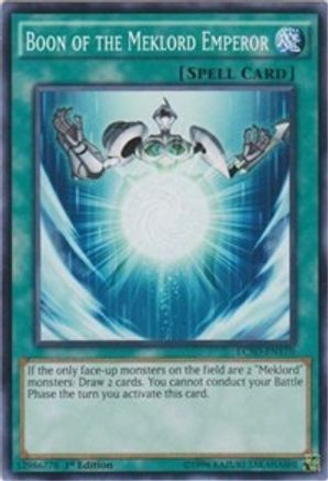Boon of the Meklord Emperor [LC5D-EN170] Common