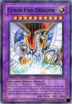 Cyber End Dragon [MF02-EN003] Parallel Rare