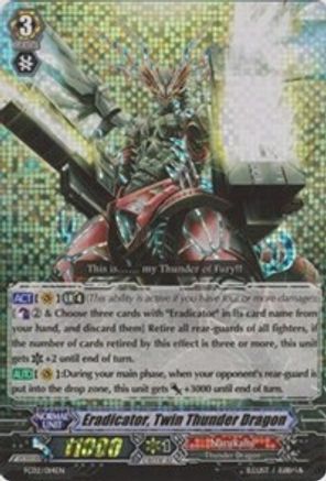 Eradicator, Twin Thunder Dragon (FC02/014EN) [Fighter's Collection 2014]
