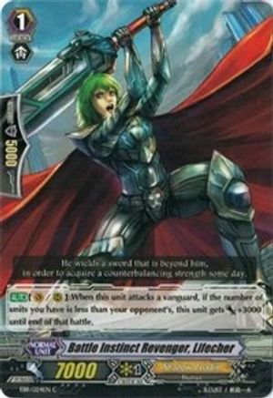 Battle Instinct Revenger, Lifecher (EB11/024EN) [Requiem at Dusk]