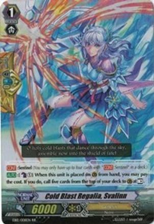 Cold Blast Regalia, Svalinn (EB12/008EN) [Waltz of the Goddess]